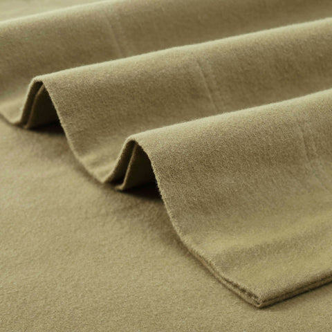 100% Cotton Flannel Sheet Set Solid Deep Pocket Fuzzy Warm Rome