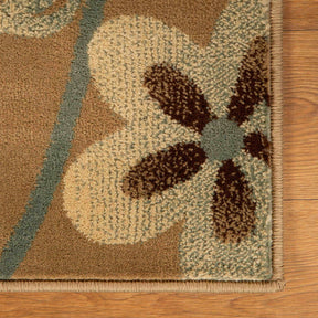 Rosette Geometric Medallion Indoor Area Rugs or Runner Rug