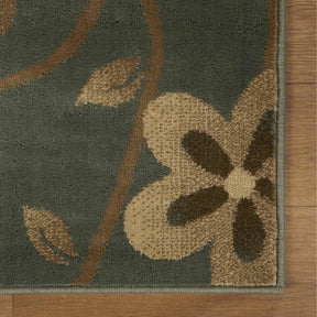 Rosette Geometric Medallion Indoor Area Rugs or Runner Rug