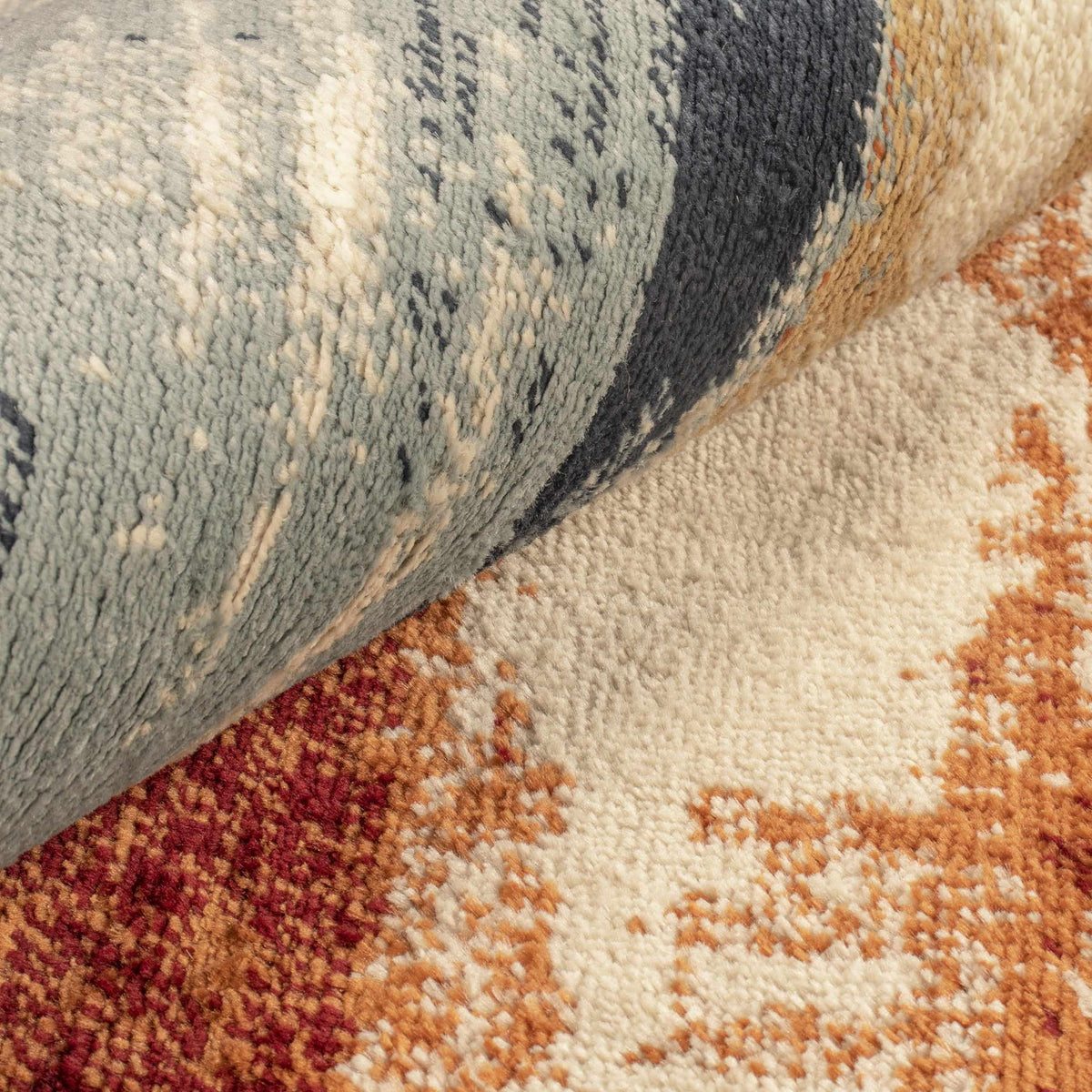 Rothco Striped Abstract Indoor Large Area Rug Or Runner Rug