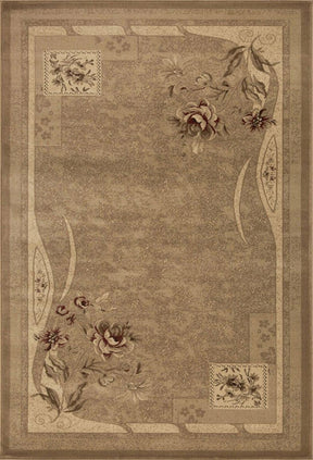 Ruban Modern Minimalist Floral Indoor Large Area Rugs or Runner Rug
