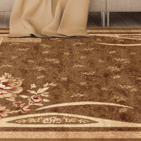 Ruban Modern Minimalist Floral Indoor Large Area Rugs or Runner Rug