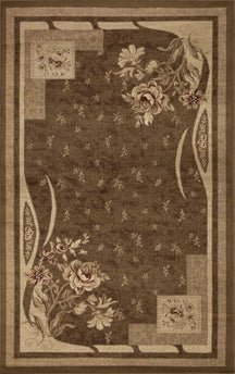 Ruban Modern Minimalist Floral Indoor Large Area Rugs or Runner Rug