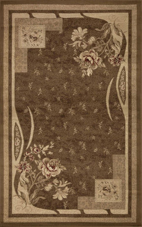 Ruban Modern Minimalist Floral Indoor Large Area Rugs or Runner Rug