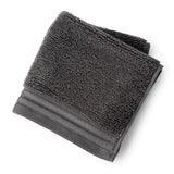 Egyptian Cotton Hand/Wash Towel Set of 4-Dark Gray Heavyweight 600 GSM Luxury