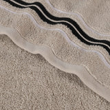 Sadie Zero Twist Cotton Solid Absorbent 3 Piece Towel Set