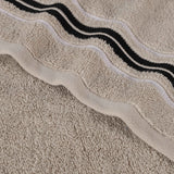 Sadie Zero Twist Cotton Solid Absorbent 3 Piece Towel Set