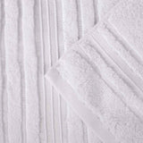 Sadie Zero Twist Cotton Solid Absorbent 3 Piece Towel Set