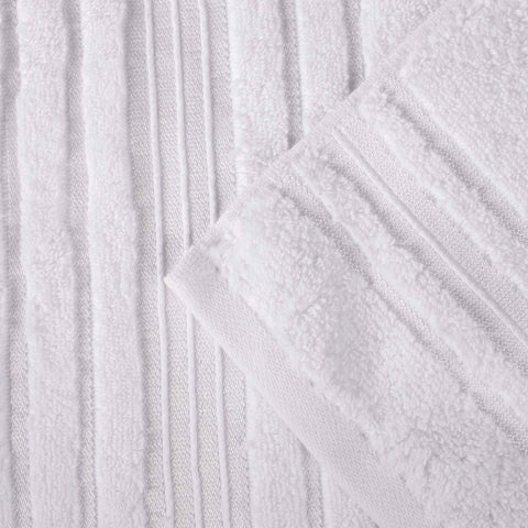 Sadie Zero Twist Cotton Solid Absorbent 3 Piece Towel Set