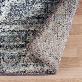Salford Vintage Abstract Medallion Plush Indoor Area Rug Or Runner