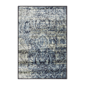 Salford Vintage Abstract Medallion Plush Indoor Area Rug Or Runner