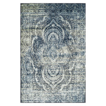Salford Vintage Abstract Medallion Plush Indoor Area Rug Or Runner