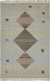Sayah Eco-Friendly Geometric Handwoven Indoor Area Rug