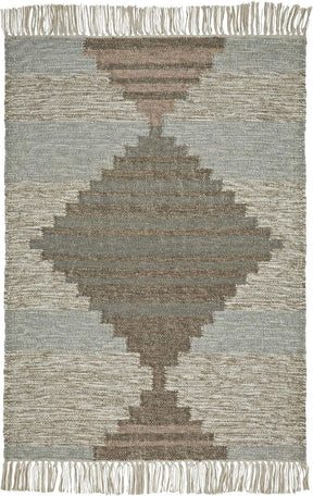 Sayah Eco-Friendly Geometric Handwoven Indoor Area Rug