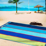 Sea Shells Oversized Cotton 4 Piece Beach Towel Set