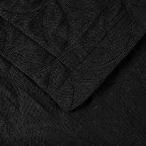 Lightweight Cotton Bedspread Sets 3-Piece Serenity Wedding Ring Jacquard Matelassé