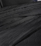 Lightweight Cotton Bedspread Sets 3-Piece Serenity Wedding Ring Jacquard Matelassé