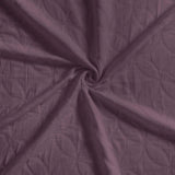 Lightweight Cotton Bedspread Sets 3-Piece Serenity Wedding Ring Jacquard Matelassé