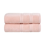 Smart Dry Zero Twist Cotton Medium Weight Bath Sheets, Set of 2