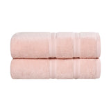 Smart Dry Zero Twist Cotton Medium Weight Bath Sheets, Set of 2