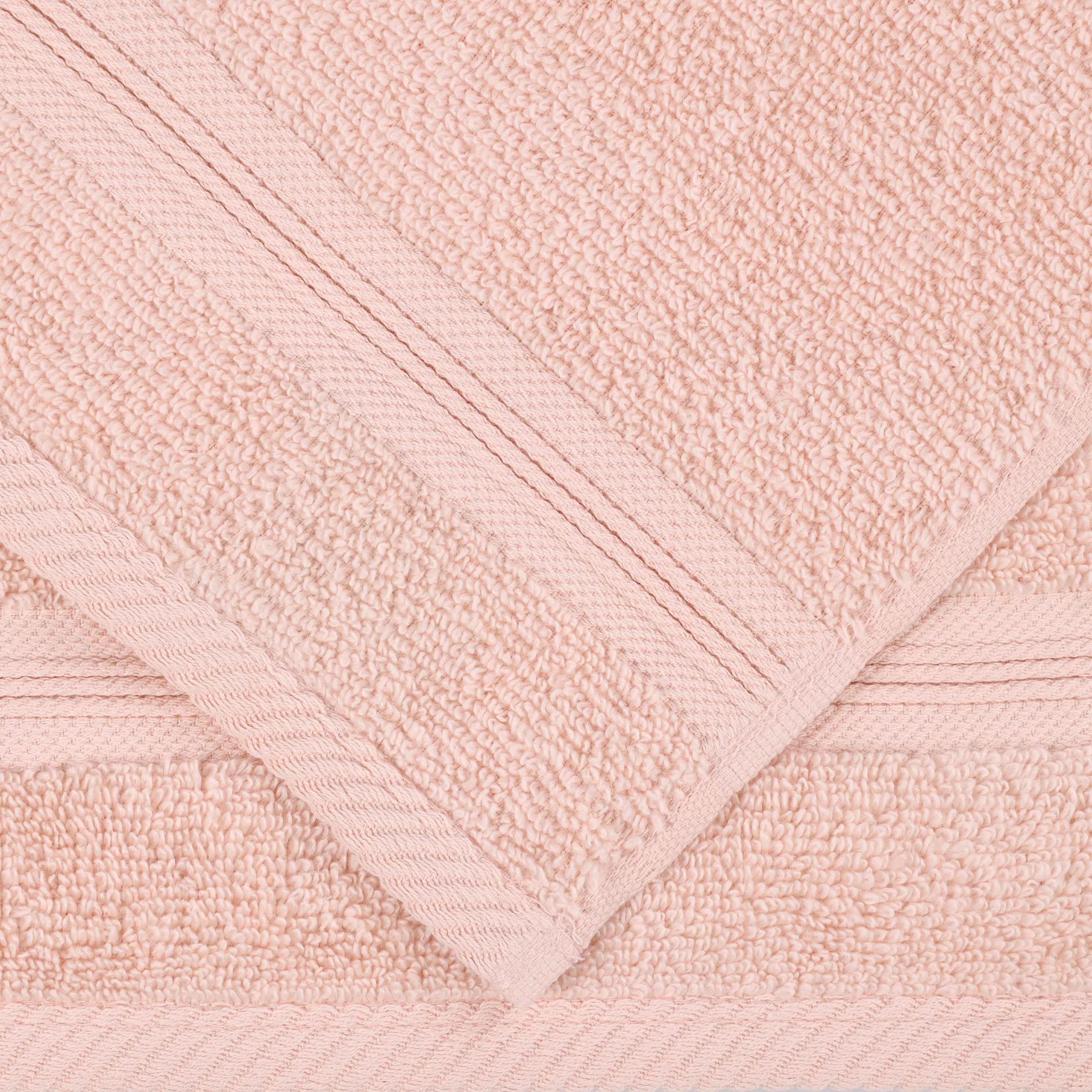 Smart Dry Zero Twist Cotton Medium Weight Bath Sheets, Set of 2