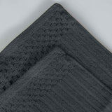 Soho Cotton Ribbed Textured Absorbent Bath Sheet & Bath Towel Set