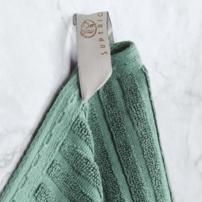 Soho Cotton Ribbed Textured Ultra-Absorbent 2 Piece Bath Towel Set