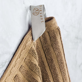 Soho Ribbed Cotton Super Absorbent 4 Piece Hand Towel Set