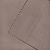 Solid Flannel Cotton Soft Fuzzy Pillowcases, Set of 2