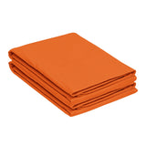 Solid Flannel Cotton Soft Fuzzy Pillowcases, Set of 2