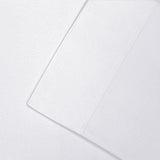 Solid Flannel Cotton Soft Fuzzy Pillowcases, Set of 2