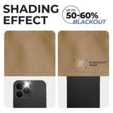 Solid Machine Washable Room Darkening Blackout Curtains, Set of 2