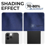 Solid Machine Washable Room Darkening Blackout Curtains, Set of 2