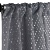 Modern Shimmer Washable Room Darkening Blackout Curtains, Set of 2