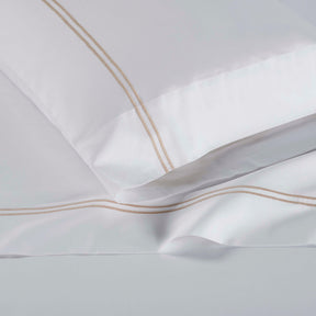 Spring Blooms Cotton Two-Line Embroidered Deep Pocket Bed Sheet Set