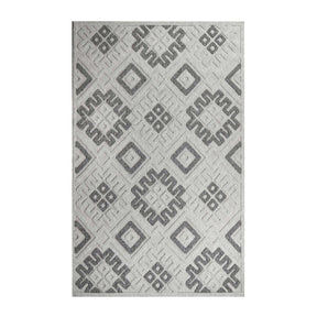 Sterling Modern Geometric Diamonds Indoor/Outdoor Area Rug