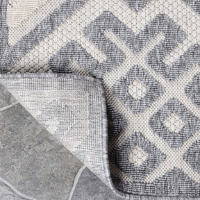 Sterling Modern Geometric Diamonds Indoor/Outdoor Area Rug