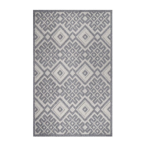 Sterling Modern Geometric Diamonds Indoor/Outdoor Area Rug