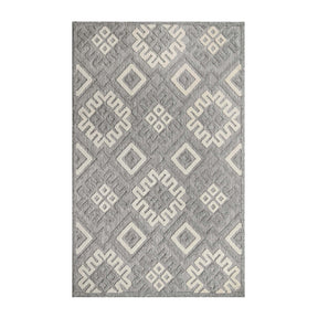 Sterling Modern Geometric Diamonds Indoor/Outdoor Area Rug