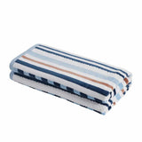 Stripe Oversized Cotton Beach Towel Set of 2 Piece