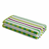 Stripe Oversized Cotton Beach Towel Set of 2 Piece