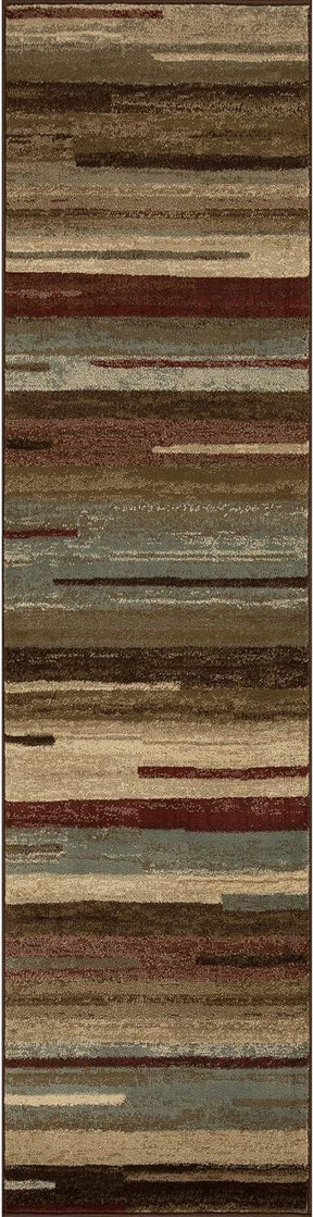 Stripes Abstract Lines Indoor Large Area Rugs or Runner Rug
