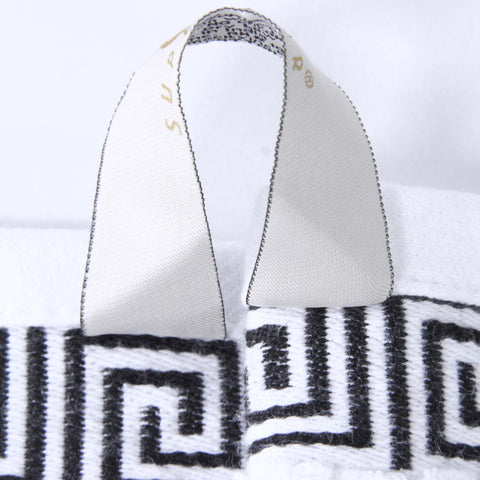 Superior Athens Cotton Greek Key Trim 8 Piece Towel Set