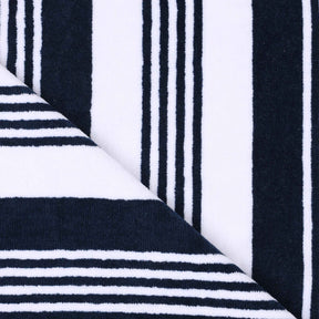 Superior Maui Striped Oversized Absorbent Cotton 2 Piece Beach Towel