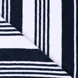 Superior Maui Striped Oversized Absorbent Cotton 2 Piece Beach Towel