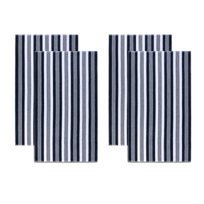 Superior Maui Striped Oversized Absorbent Cotton 4 Piece Beach Towel