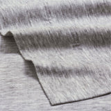 Superior Melange Flannel Cotton Two-Toned Fuzzy Pillowcases, Set of 2