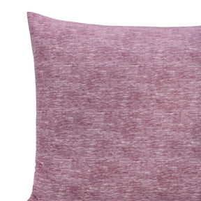 Superior Melange Flannel Cotton Two-Toned Fuzzy Pillowcases, Set of 2