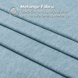 Superior Melange Flannel Cotton Two-Toned Fuzzy Pillowcases, Set of 2