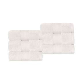 Superior Premium Turkish Cotton 6-Piece Hand Towel Set